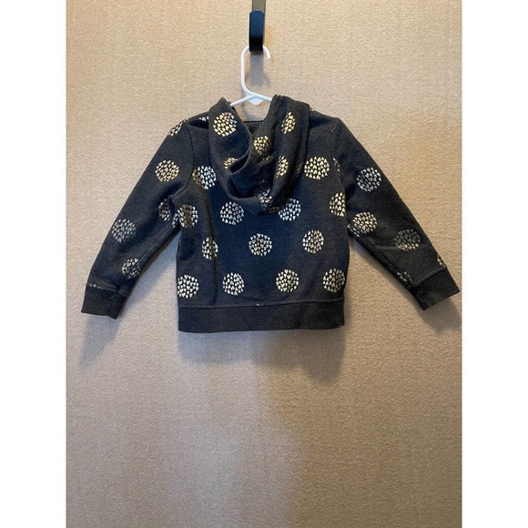 Cat & Jack Jacket Girl's 3T Blue Hooded with Hearts - Picture 7 of 11